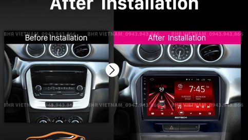Màn hình DVD Android xe Suzuki Vitara 2015 - nay | Gotech GT8 